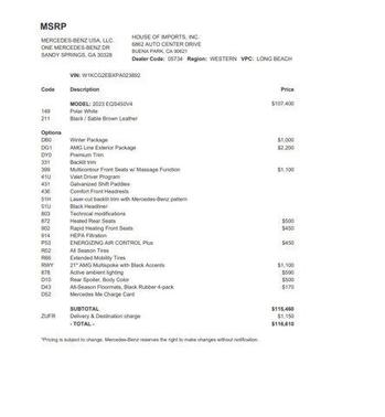 2023 Mercedes-Benz EQS 450 4MATIC