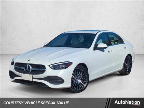 Polar White 2025 Mercedes-Benz C-Class C 300