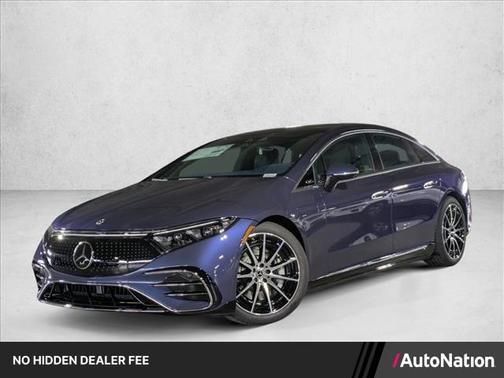 Twilight Blue Metallic 2026 Mercedes-Benz EQS 450 4MATIC