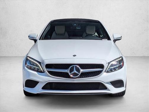 Polar White 2021 Mercedes-Benz C-Class Coupe