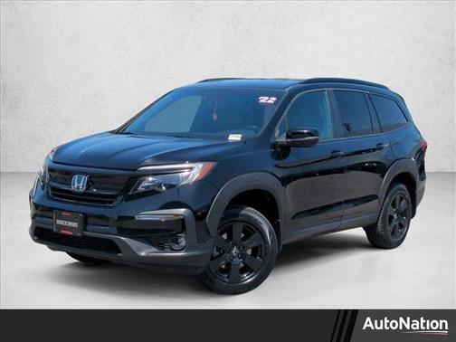 Crystal Black Pearl 2022 Honda Pilot AWD TrailSport