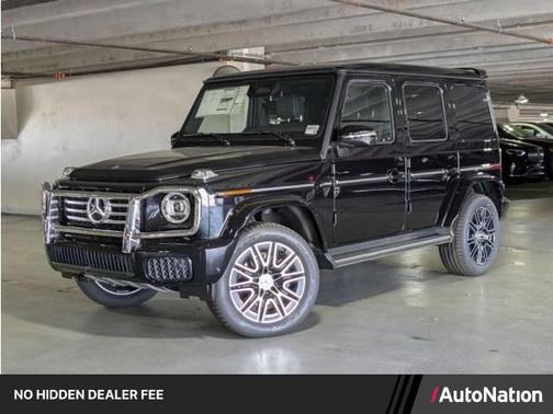 Obsidian Black Metallic 2026 Mercedes-Benz G-Class G 550