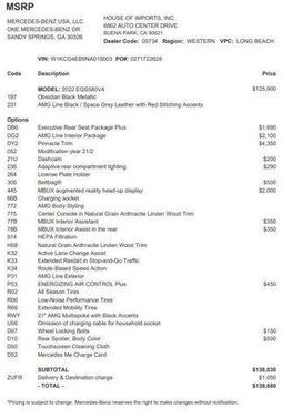2022 Mercedes-Benz EQS 580 4MATIC