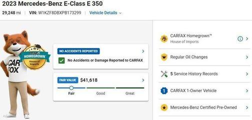 Black 2023 Mercedes-Benz E-Class E 350