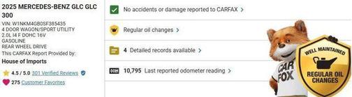 2025 Mercedes-Benz GLC 300 Base