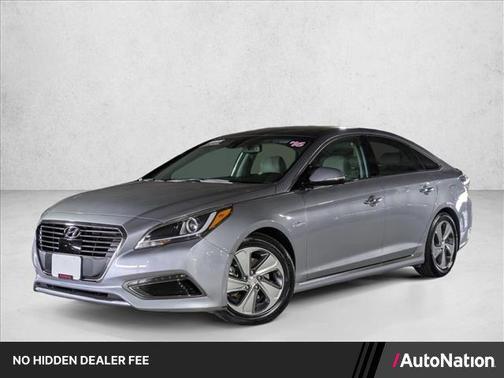 Pewter Gray Metallic 2016 Hyundai SONATA Hybrid Limited