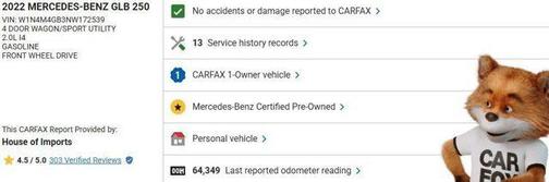 2022 Mercedes-Benz GLB 250 Base