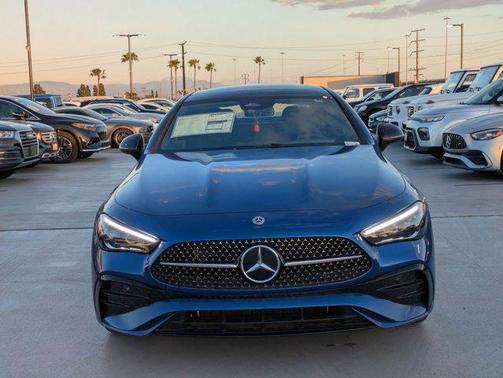 Sterling Blue Metallic 2024 Mercedes-Benz CLE 300 4MATIC Coupe