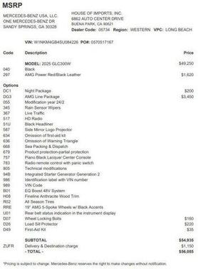 2025 Mercedes-Benz GLC 300 Base
