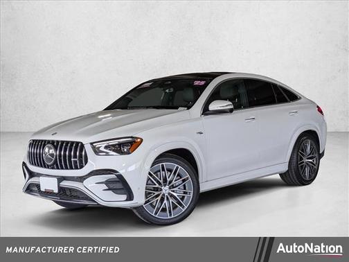 Polar White 2025 Mercedes-Benz AMG GLE 53 4MATIC+ Coupe