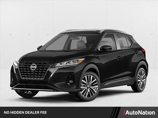 Monarch Orange Metallic/Super Black 2023 Nissan Kicks SR