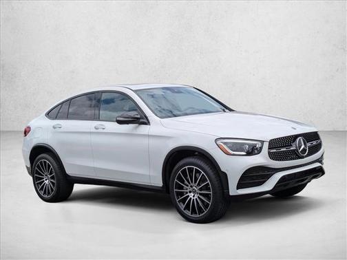 Polar White 2022 Mercedes-Benz GLC 300 4MATIC Coupe