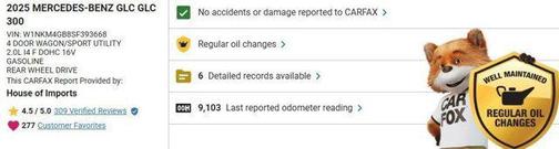 2025 Mercedes-Benz GLC 300 Base