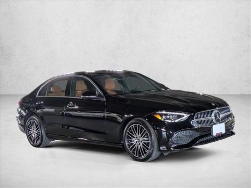 Black 2025 Mercedes-Benz C-Class C 300