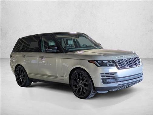 Silver 2018 Land Rover Range Rover 3.0L Supercharged HSE