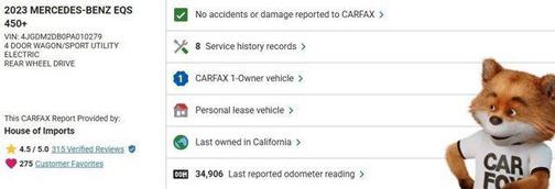 2023 Mercedes-Benz EQS 450 4MATIC