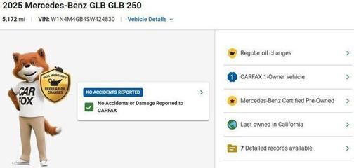 2025 Mercedes-Benz GLB 250 Base