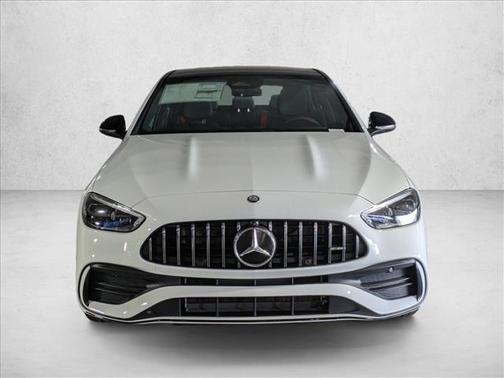 Polar White 2026 Mercedes-Benz AMG C 43 4MATIC