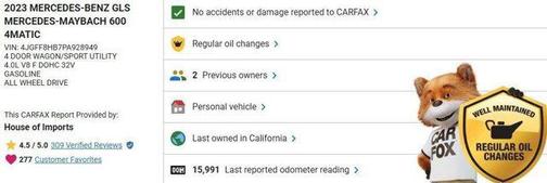 2023 Mercedes-Benz Maybach GLS 600 4MATIC