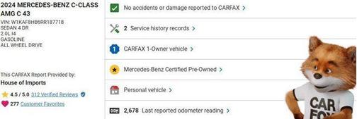 2024 Mercedes-Benz AMG C 43 4MATIC