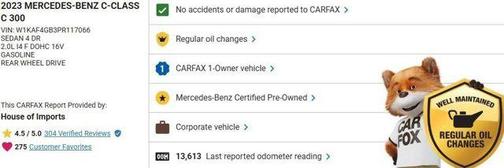 2023 Mercedes-Benz C-Class C 300