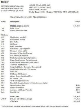 2025 Mercedes-Benz GLC 300 Base