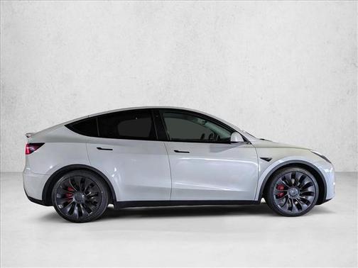 Pearl White Multi-Coat 2020 Tesla Model Y Performance