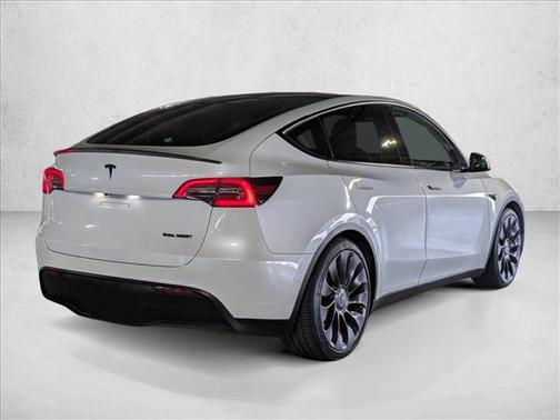 Pearl White Multi-Coat 2020 Tesla Model Y Performance
