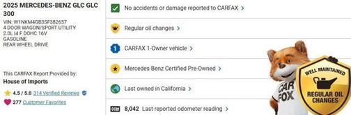 2025 Mercedes-Benz GLC 300 Base