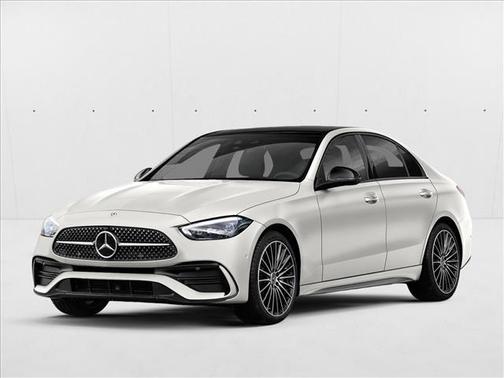 Polar White 2023 Mercedes-Benz C-Class Sedan