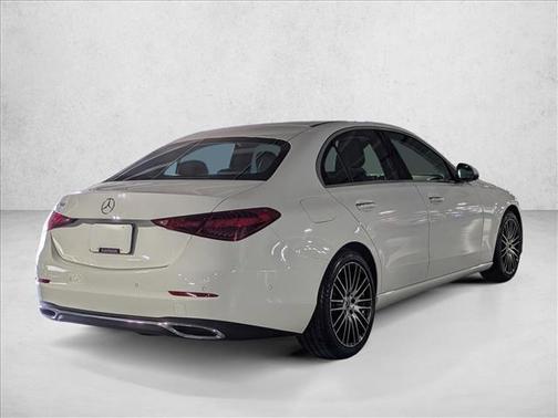 Polar White 2023 Mercedes-Benz C-Class Sedan