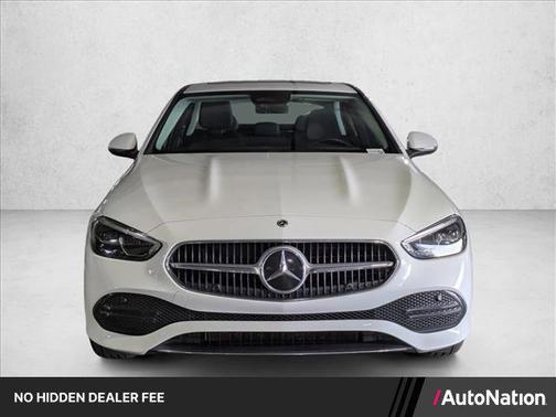 Polar White 2023 Mercedes-Benz C-Class Sedan