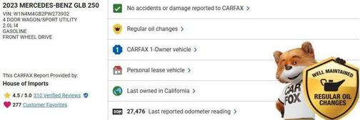 2023 Mercedes-Benz GLB 250 Base