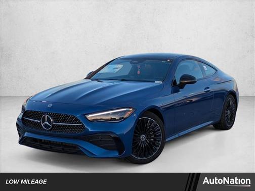 Sterling Blue Metallic 2024 Mercedes-Benz CLE 300 4MATIC Coupe