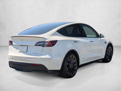 Pearl White Multi- 2023 Tesla Model Y Performance Dual Motor All-Wheel Drive