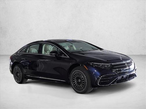 Nautical Blue Metallic 2026 Mercedes-Benz EQS 450 4MATIC