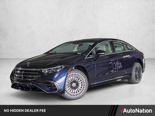 Nautical Blue Metallic 2026 Mercedes-Benz EQS 450 4MATIC