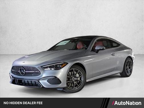 Cirrus Silver Metallic 2026 Mercedes-Benz CLE 300 4MATIC Coupe