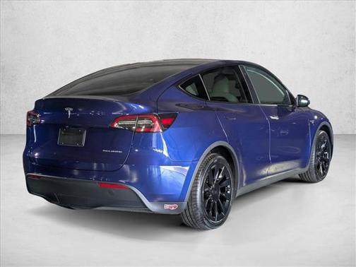 Blue 2023 Tesla Model Y Long Range