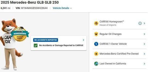 Night Black 2025 Mercedes-Benz GLB 250 Base