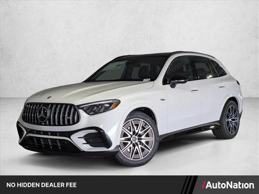Polar White 2026 Mercedes-Benz AMG GLC 43 4MATIC