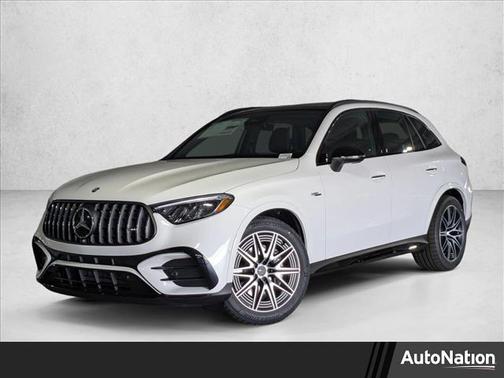 Polar White 2026 Mercedes-Benz AMG GLC 43 4MATIC