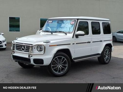 Polar White 2025 Mercedes-Benz G-Class G 550