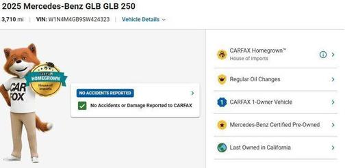 Night Black 2025 Mercedes-Benz GLB 250 Base