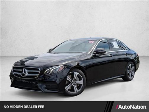 Black 2020 Mercedes-Benz E-Class E 350