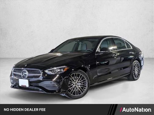 Black 2025 Mercedes-Benz C-Class C 300