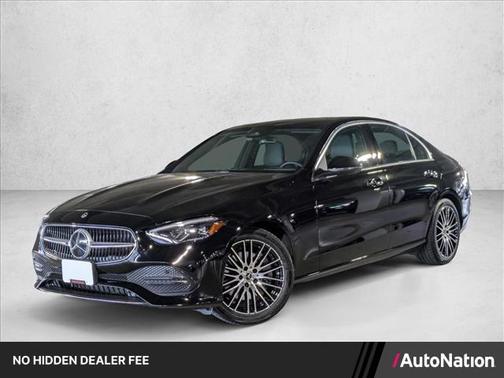 Black 2025 Mercedes-Benz C-Class C 300