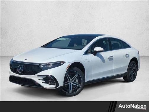 Polar White 2026 Mercedes-Benz EQS 450 4MATIC