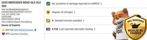 2025 Mercedes-Benz GLC 300 Base