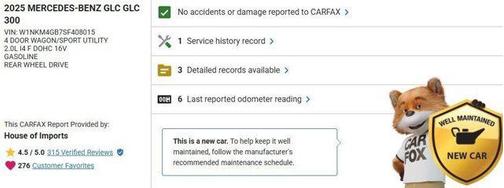 2025 Mercedes-Benz GLC 300 Base